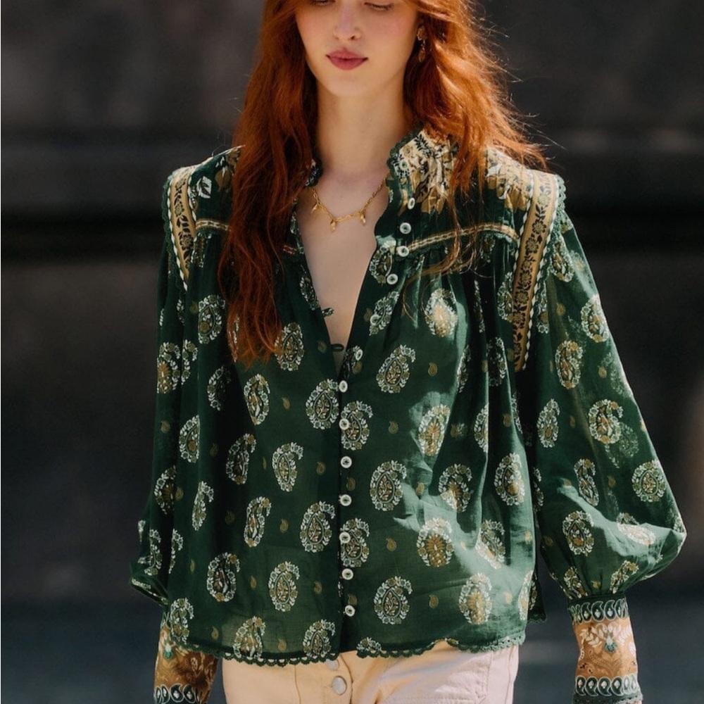 Farm Rio/Anthropologie Women's Top